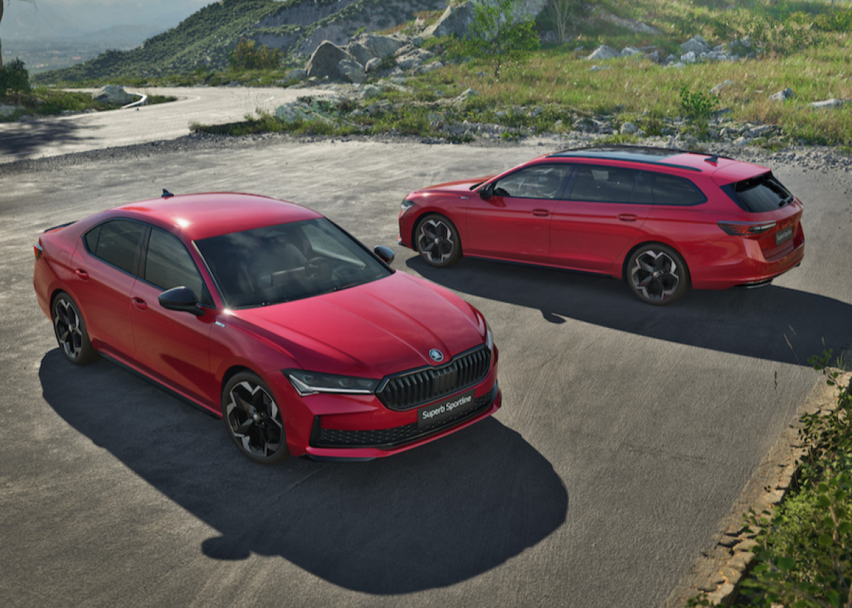 Sportliche Speerspitze: Škoda Superb Sportline bestellbar