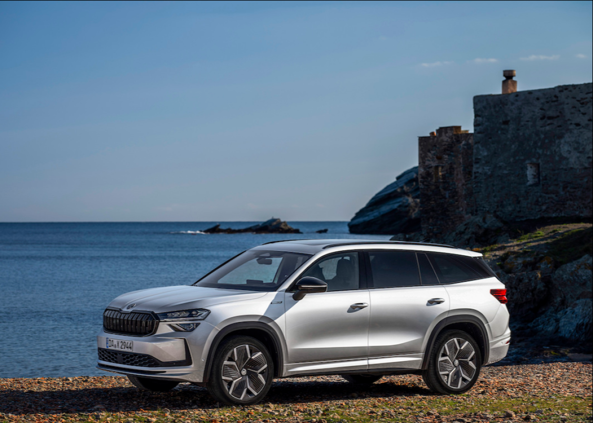 Sportlich und elegant: Dynamische Designline Kodiaq Sportline bestellbar