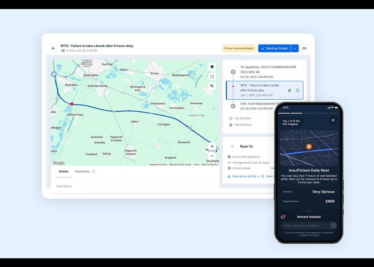 Samsara stellt „Smart Compliance” für Fuhrparks vor