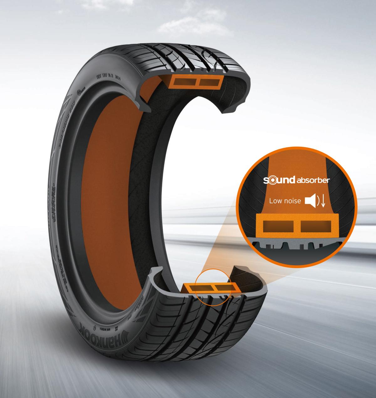 Hankook entwickelt geräuschdämpfende Technologie weiter