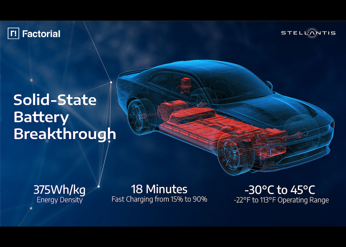 Stellantis und Factorial Energy erreichen wichtigen Meilenstein bei der Entwicklung von Festkörperbatterien