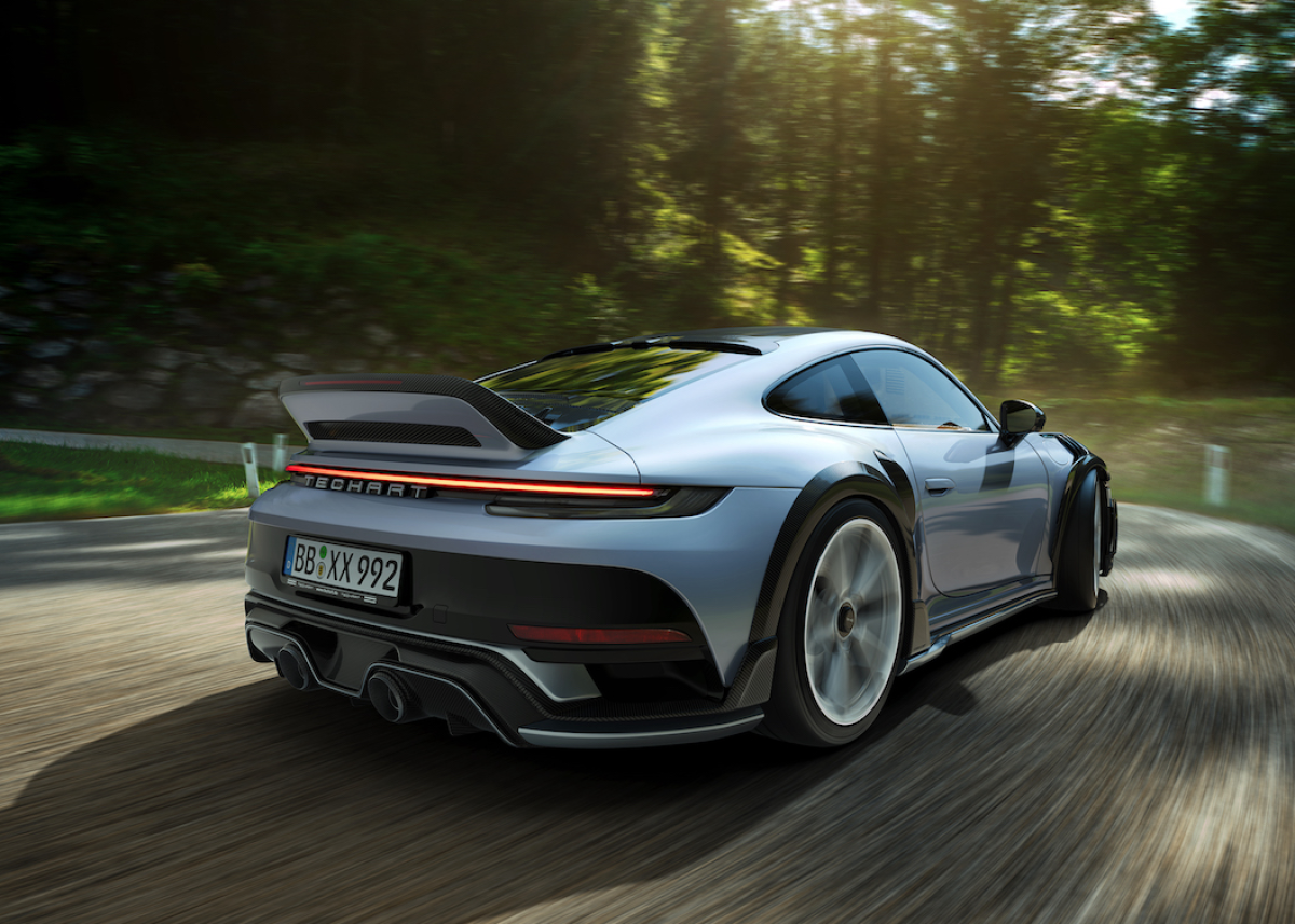 Großer Sport auf Basis Porsche 911 Turbo S: TECHART präsentiert den GTstreet R Touring
