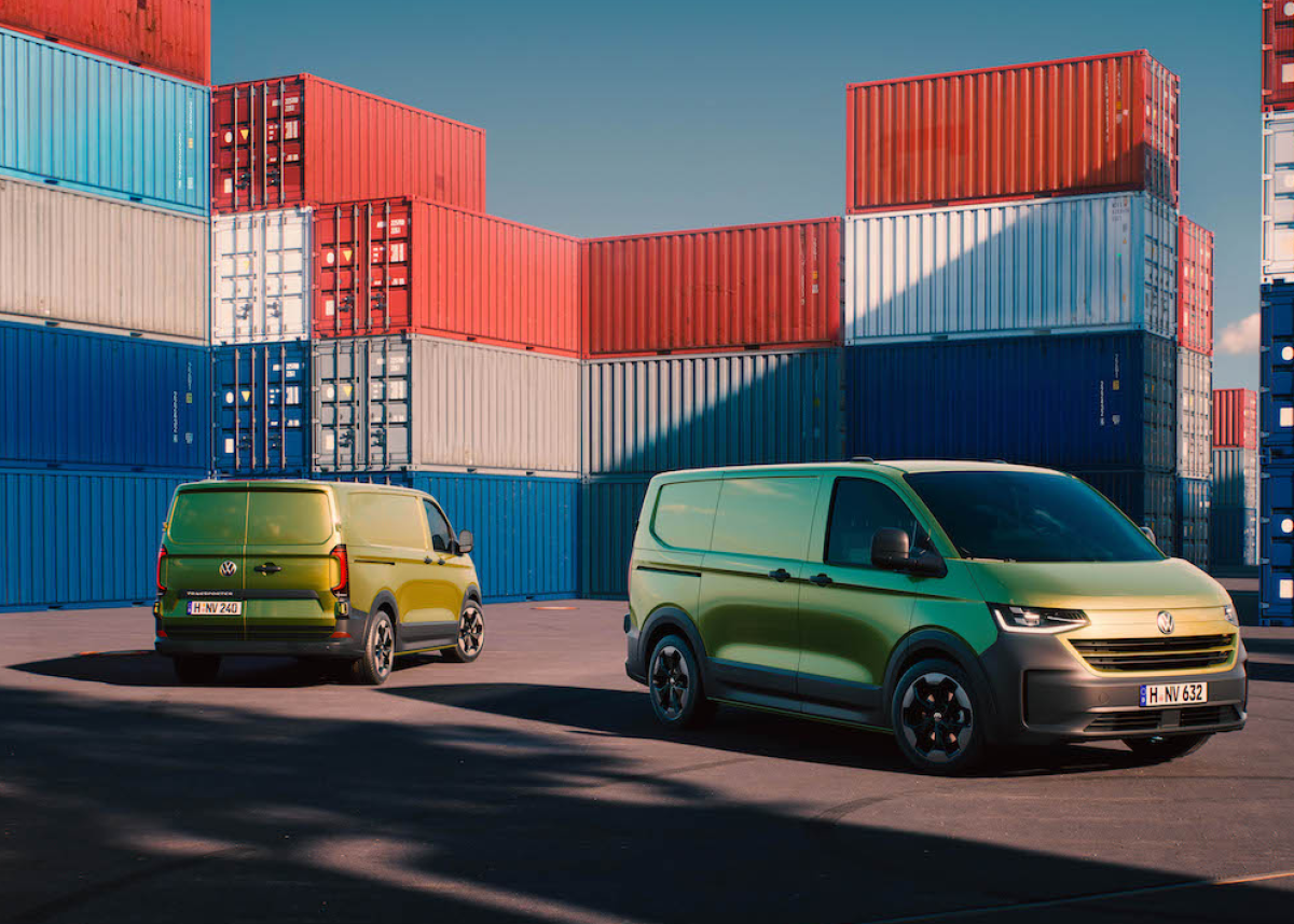 Erste Fotos vom neuen Transporter und Caravelle geben Blick auf innovatives Multitool für Profis frei