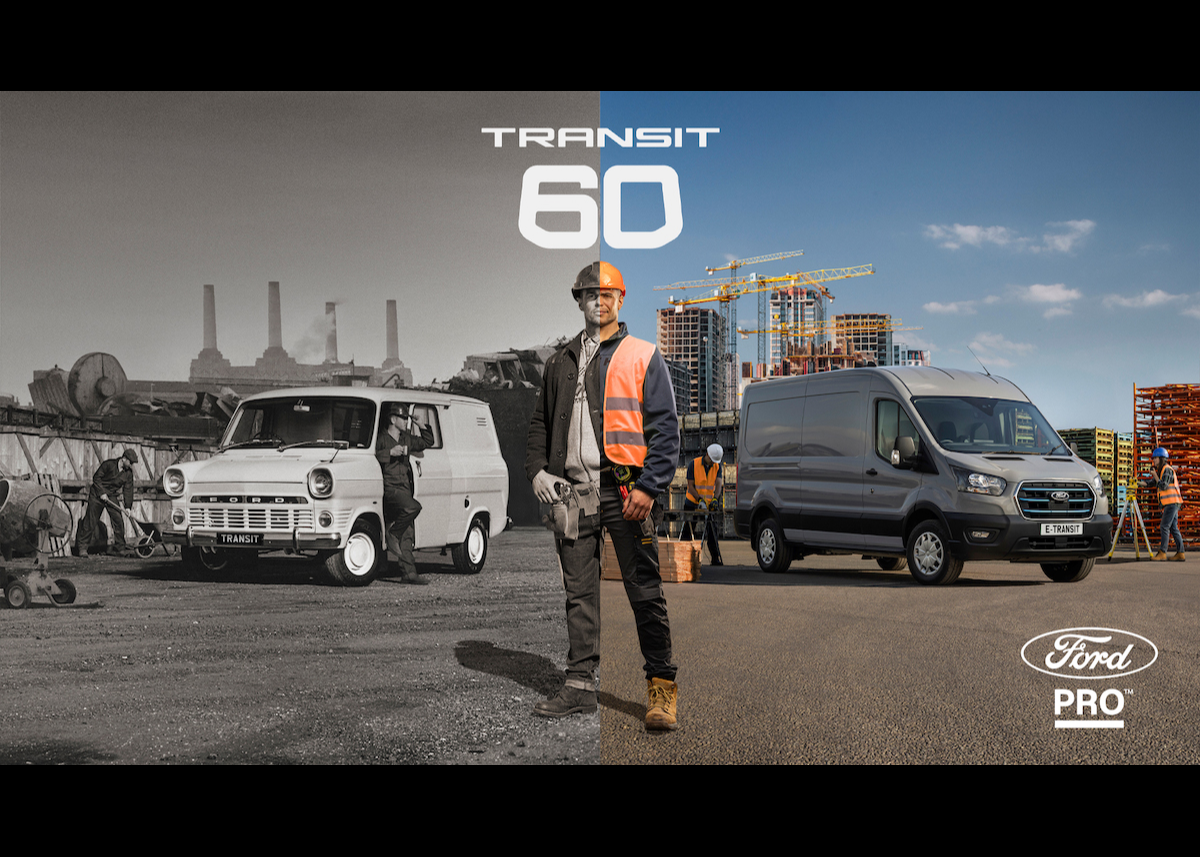 60 Jahre Ford Transit: Sechs Jahrzehnte verlässlicher Partner für Unternehmen in ganz Europa