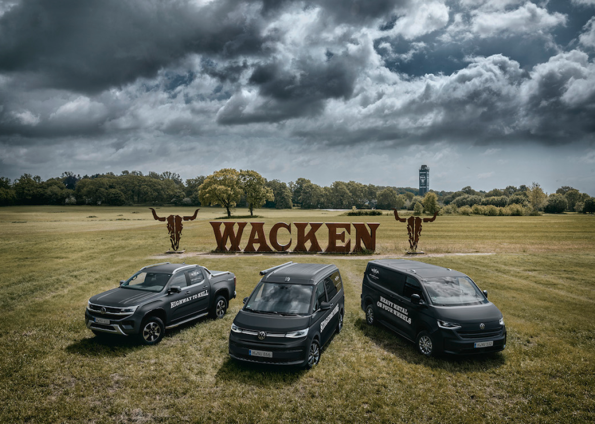 „The Wild Side of California“ – Volkswagen Nutzfahrzeuge rockt das Wacken Open Air 2025
