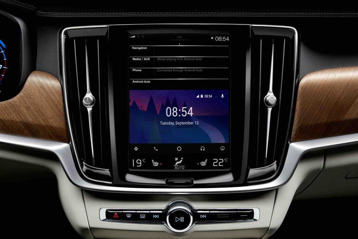 Sichere Verbindung: Android Auto in den Volvo 90er-Modellen