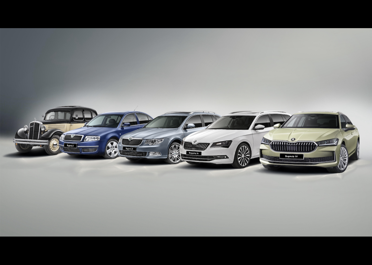 Škoda Superb: Vor 90 Jahren startete die Produktion des ersten Modells mit dem legendären Namen