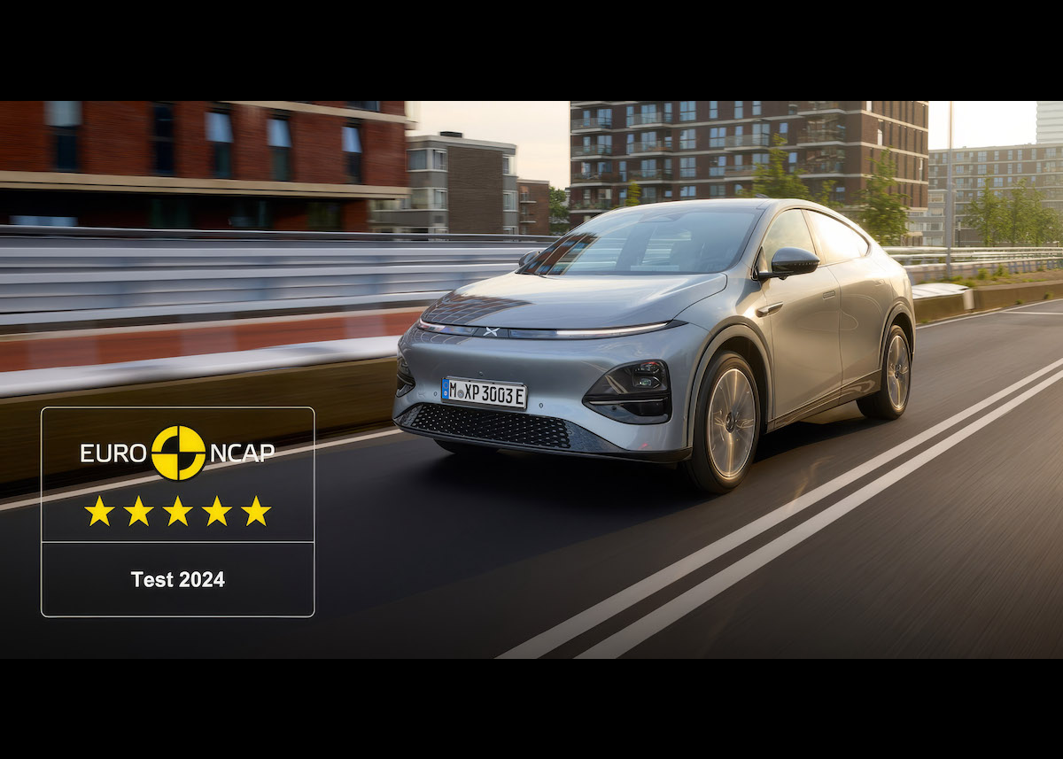XPENG G6 erreicht Fünf-Sterne beim Euro NCAP Test