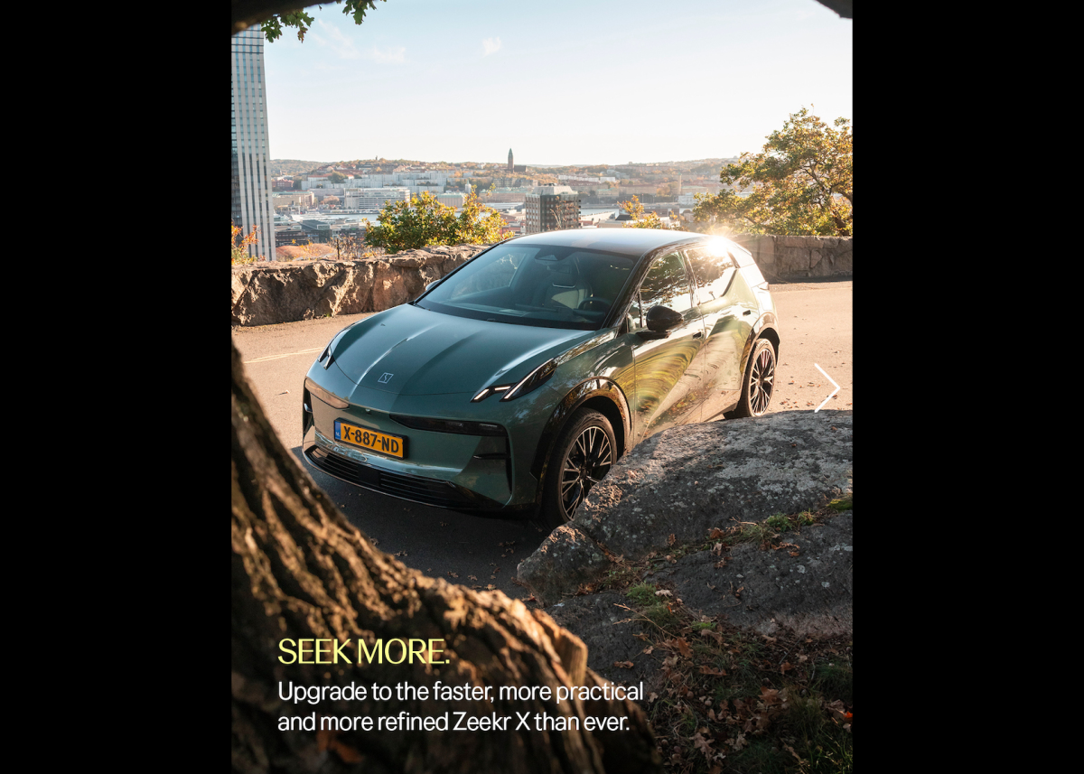 Zeekr stärkt europäisches Lineup mit dem aufgewertetem Zeekr X MY26
