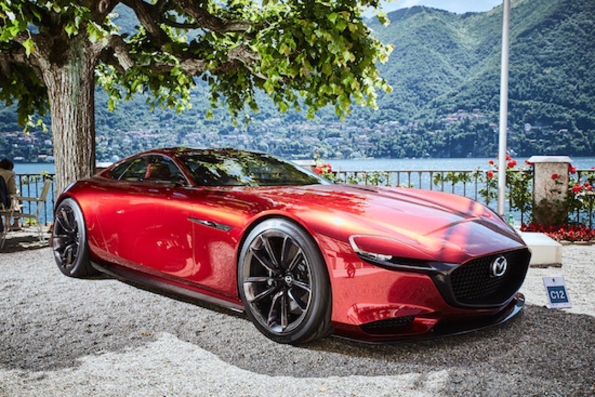 Mazda RX-Vision beim Concorso d‘Eleganza
