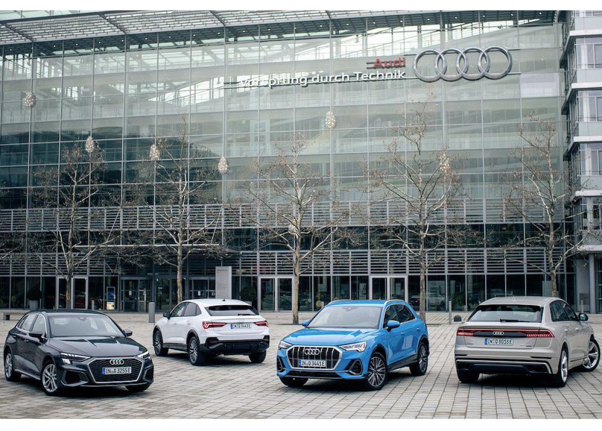 Plug-in-Hybride von Audi