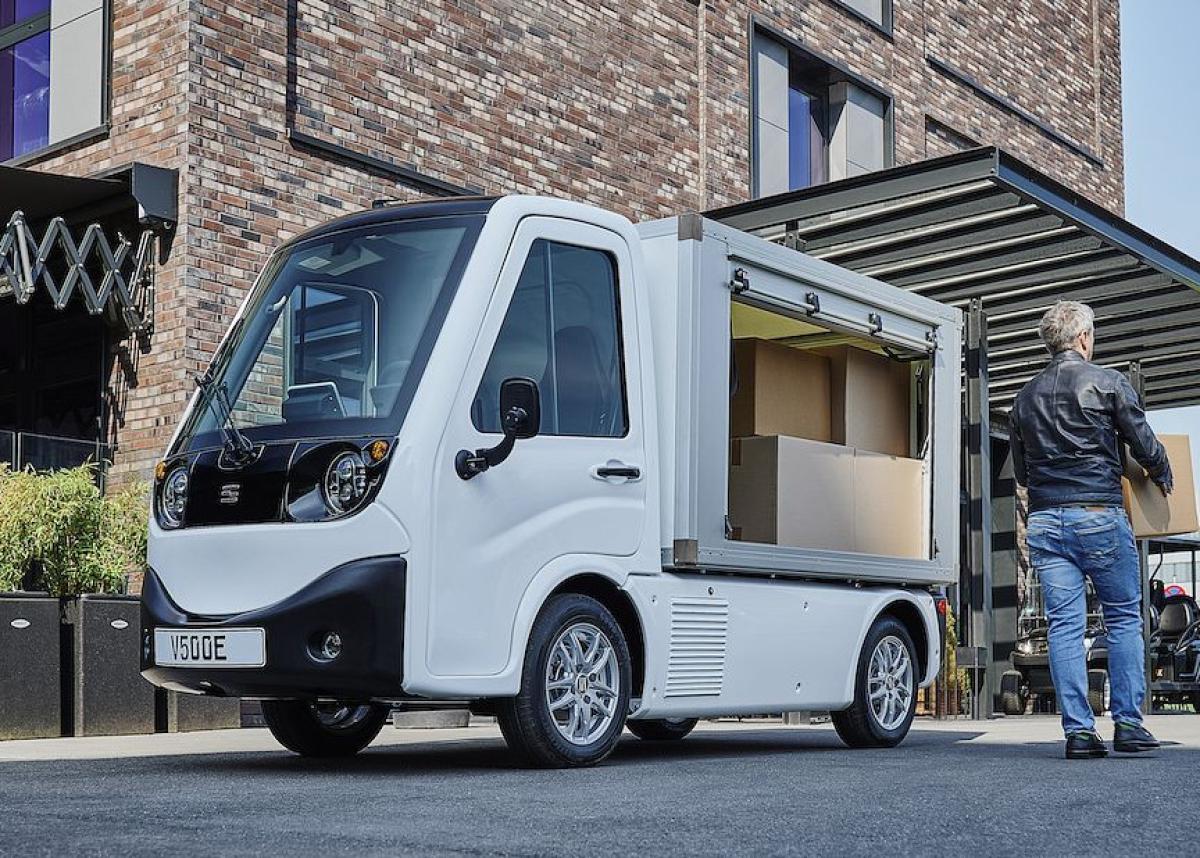 Kompaktes Elektronutzfahrzeug Sevic V500e mit über zehn individuellen Aufbauten