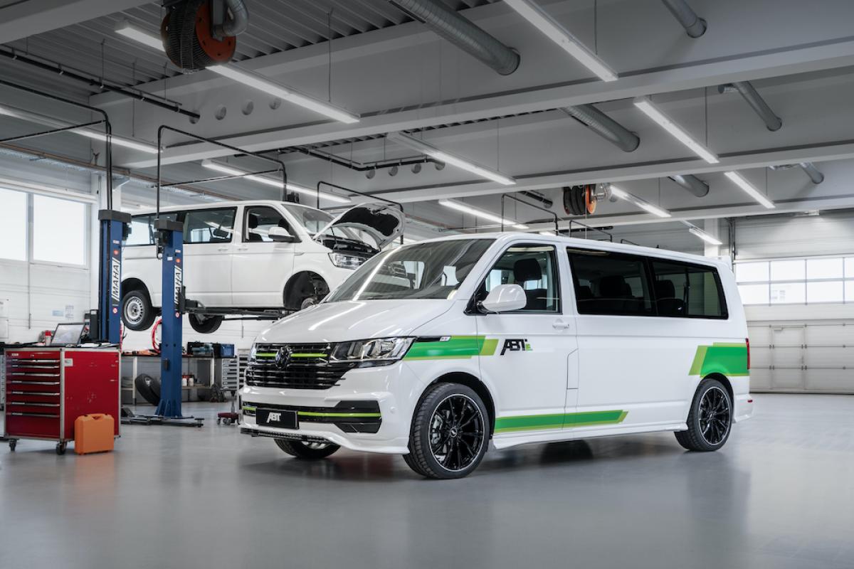ABT e-Transporter 6.1 mit optionalem Aeropaket startklar