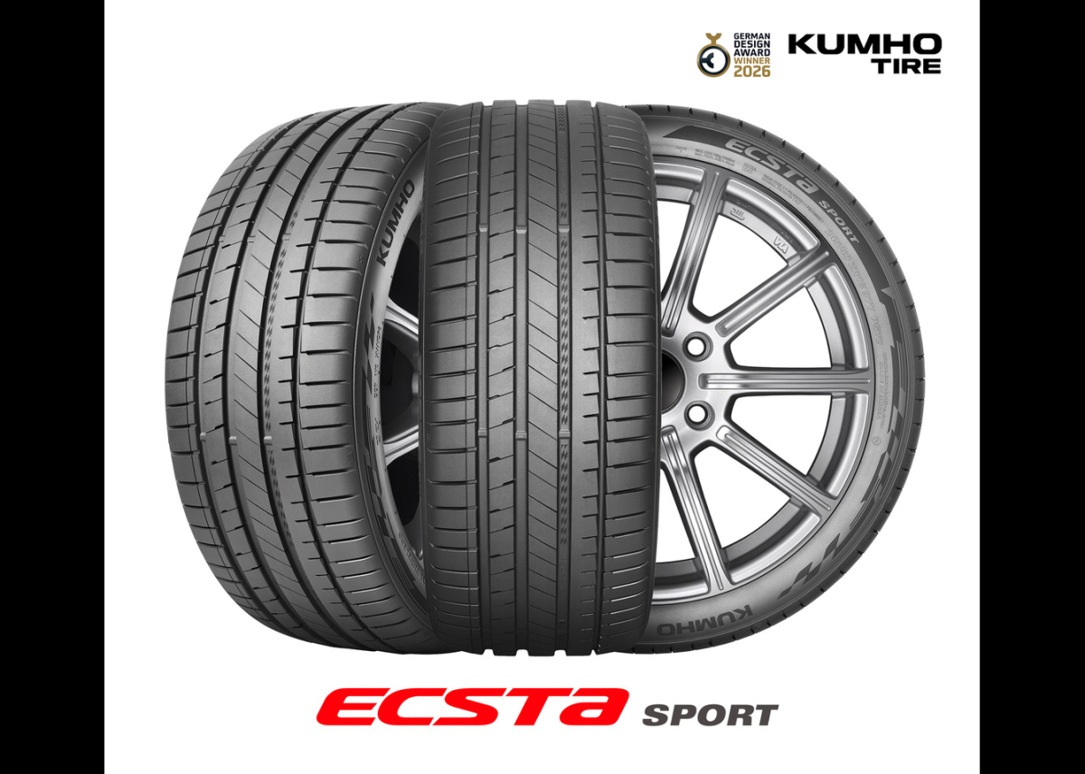 Kumho Tire gewinnt German Design Award 2026 und stärkt globale Wettbewerbsfähigkeit