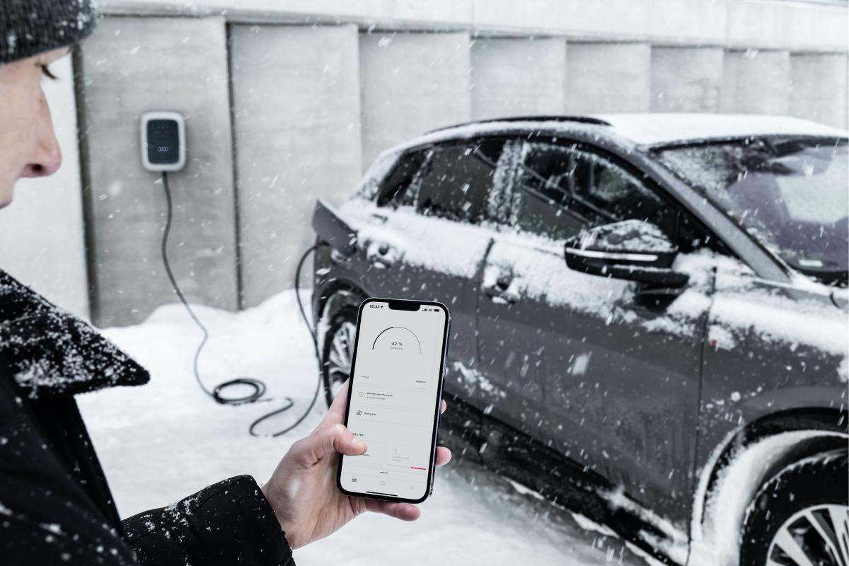 E-Mobilität im Winter: Intelligentes Thermomanagement bei Audi Modellen