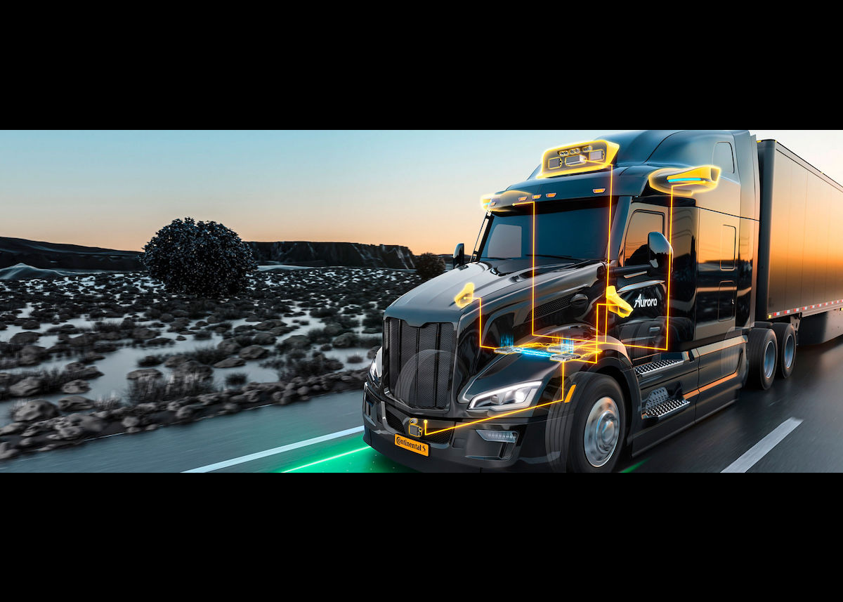 Continental-Mobilitätsstudie 2024: Fast die Hälfte der Deutschen erwartet von autonomen Lkws weniger Staus auf Autobahnen