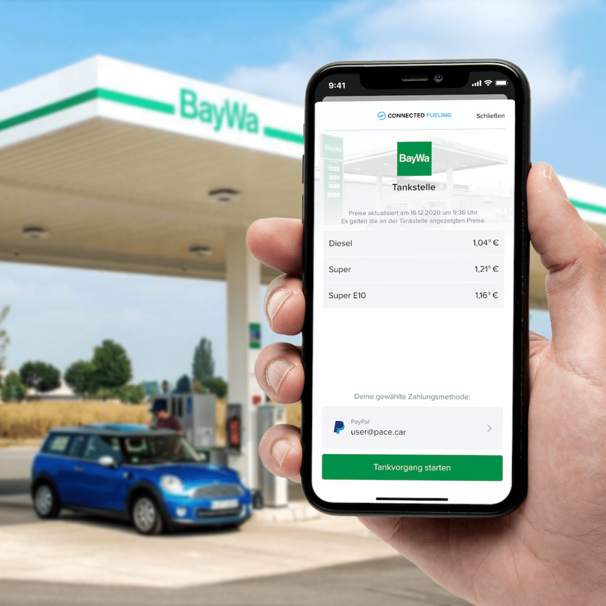 Kooperation mit der Connected Fueling Plattform