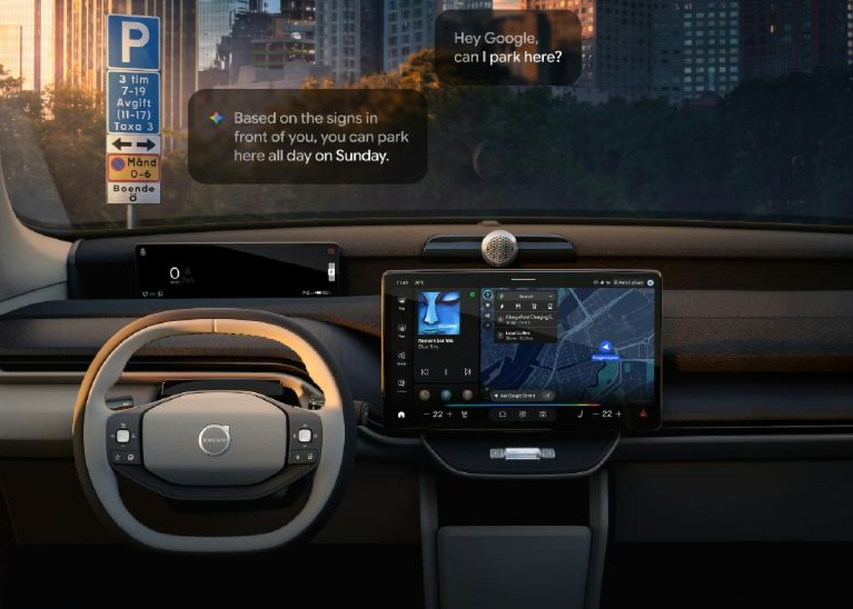 Volvo Cars und Google geben Gemini Augen
