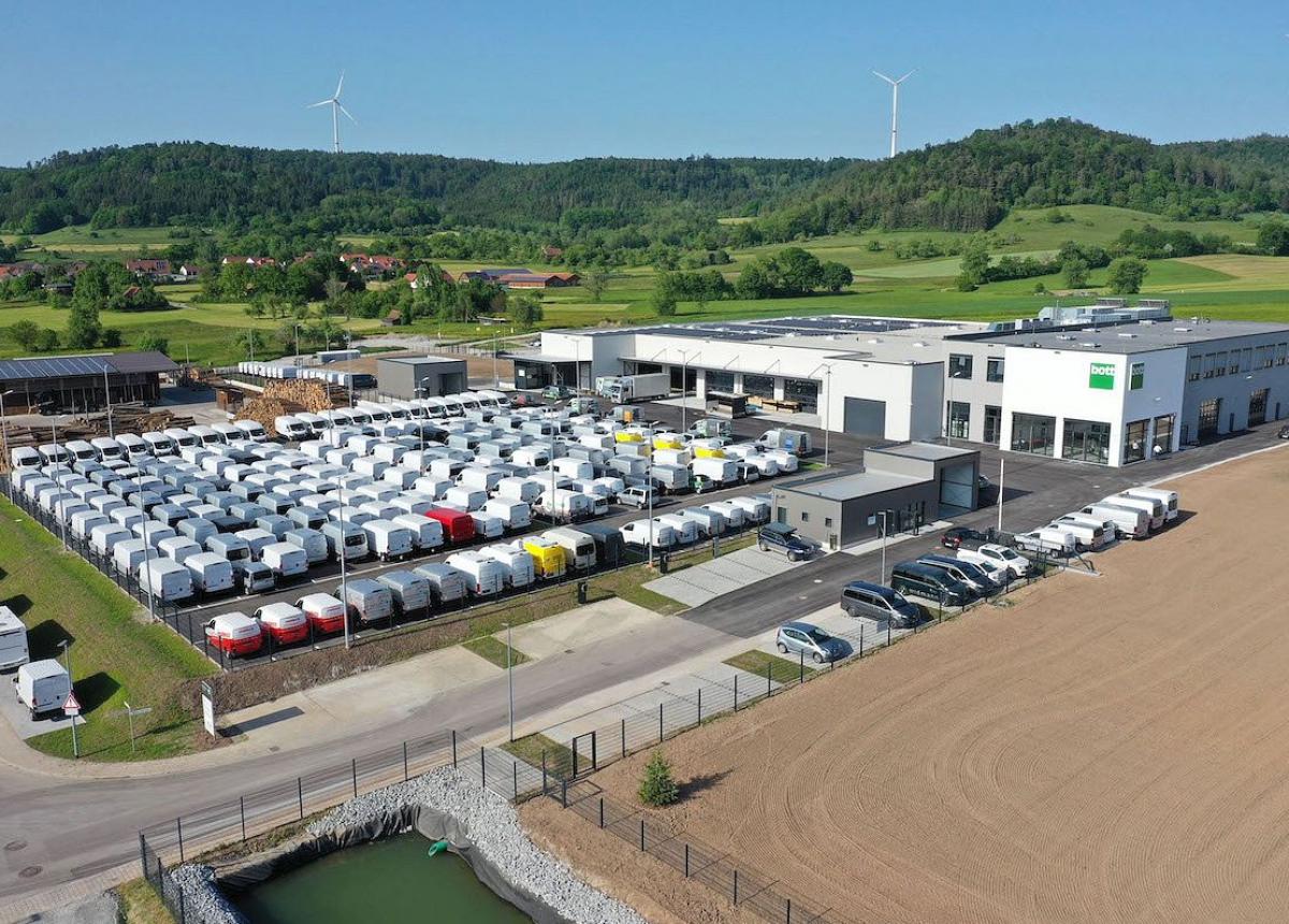 bott stellt neues Kundencenter in Gaildorf Münster fertig