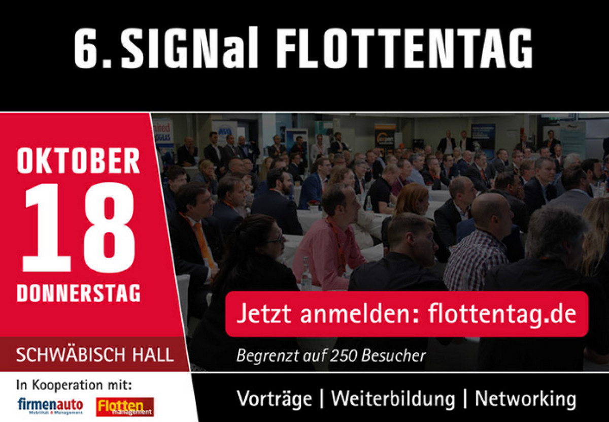 SIGNal Flottentag 2018 - jetzt anmelden!