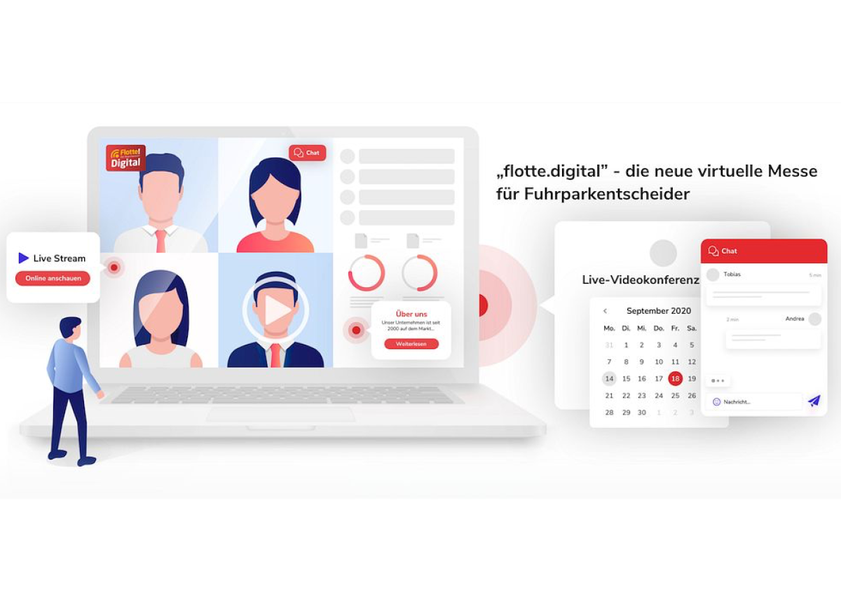 Virtueller Branchentreff