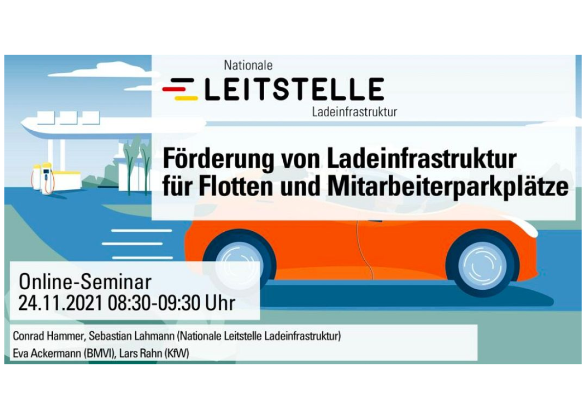 Bundesförderung für Ladeinfrastruktur im Gewerbe