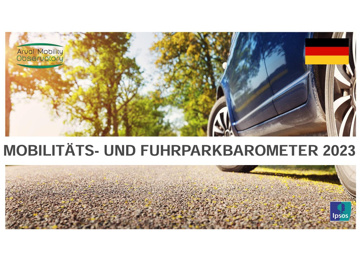 Neueste Ergebnisse des Arval Mobility Observatory Barometers 2023 