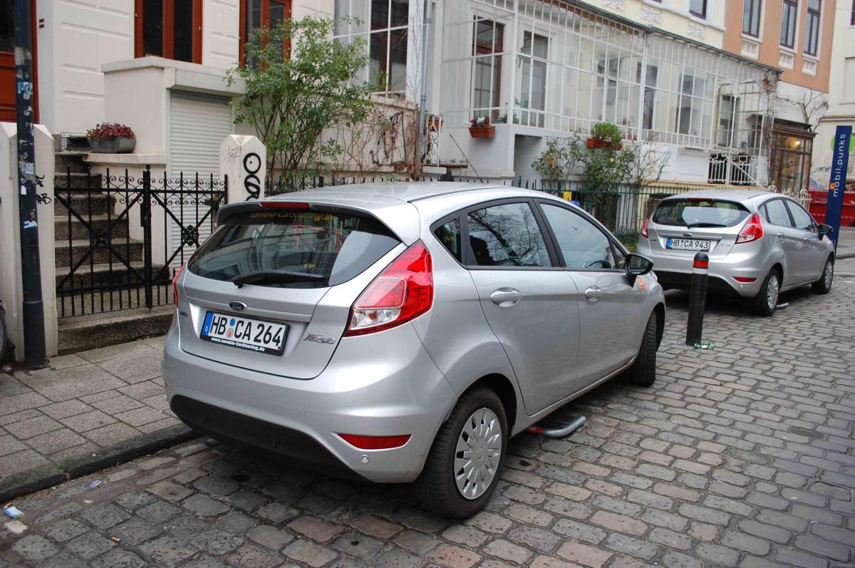 100. Carsharing-Station in Bremen