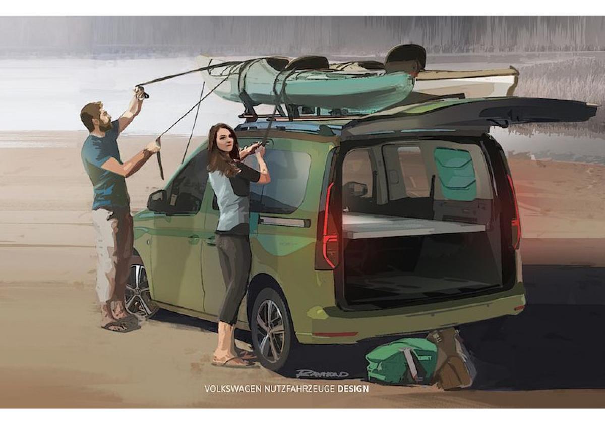 Volkswagen Nutzfahrzeuge zeigt erste Bilder vom neuen Mini-Camper 