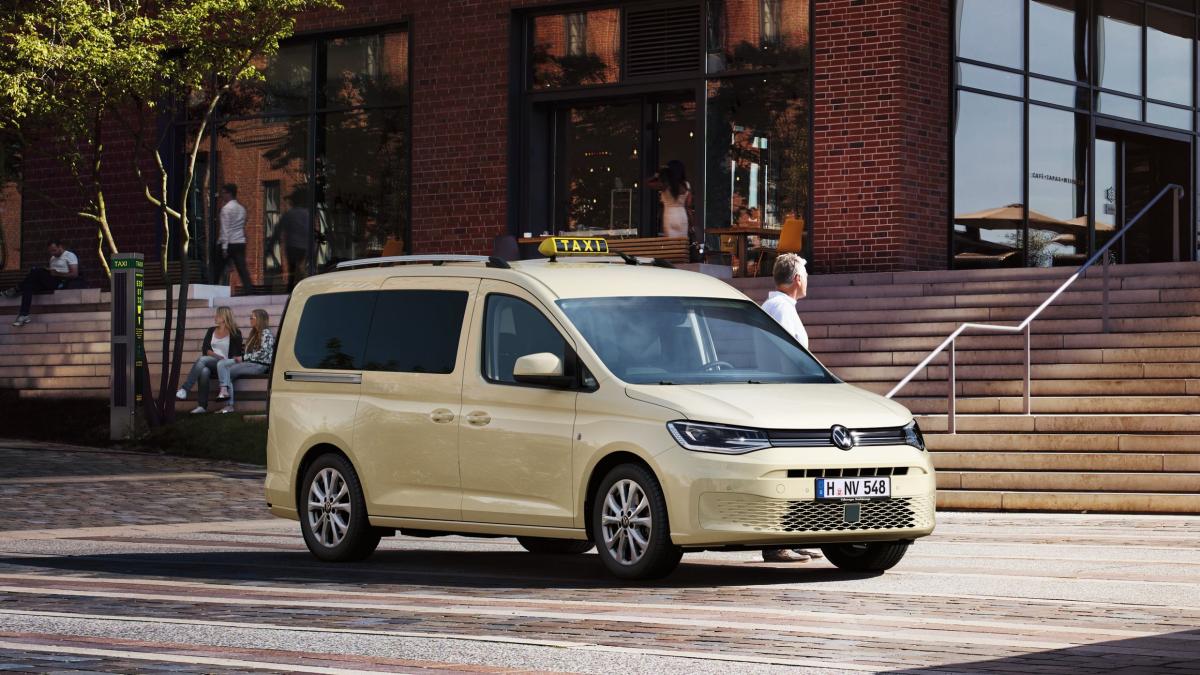 Neuer VW Caddy als Taxi ab Werk