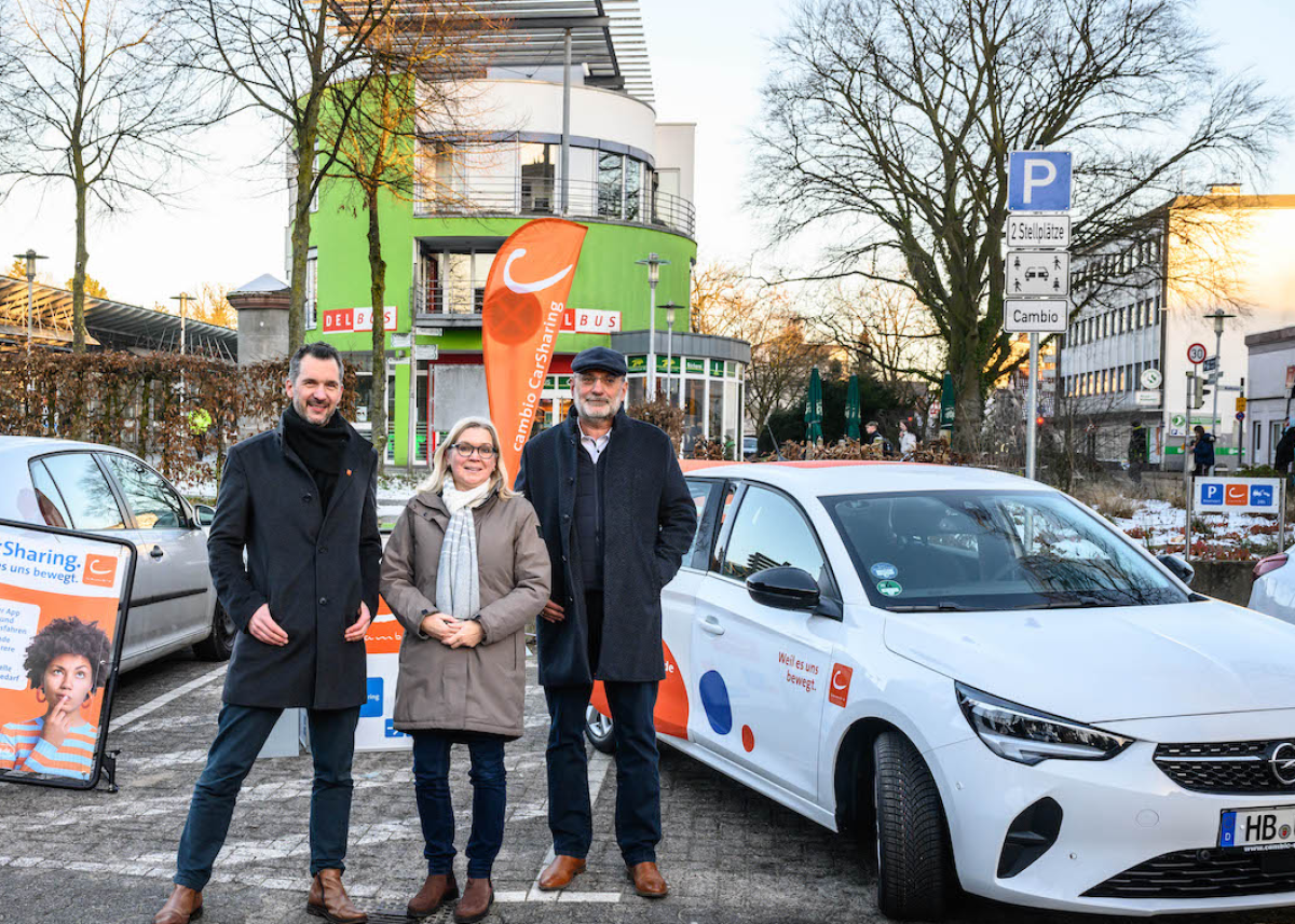 cambio CarSharing gibt es jetzt in 44 Städten