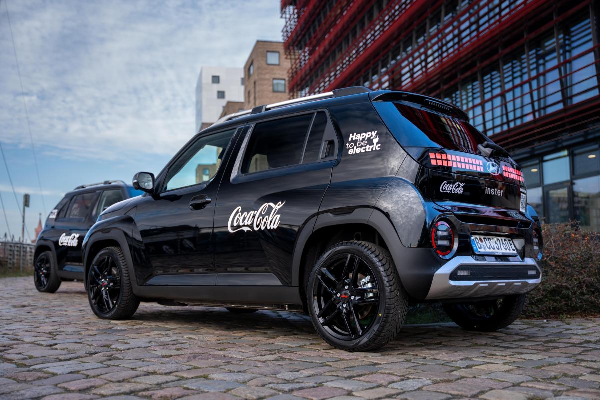 Coca-Cola elektrifiziert komplette Pkw- und Transporterflotte in Deutschland