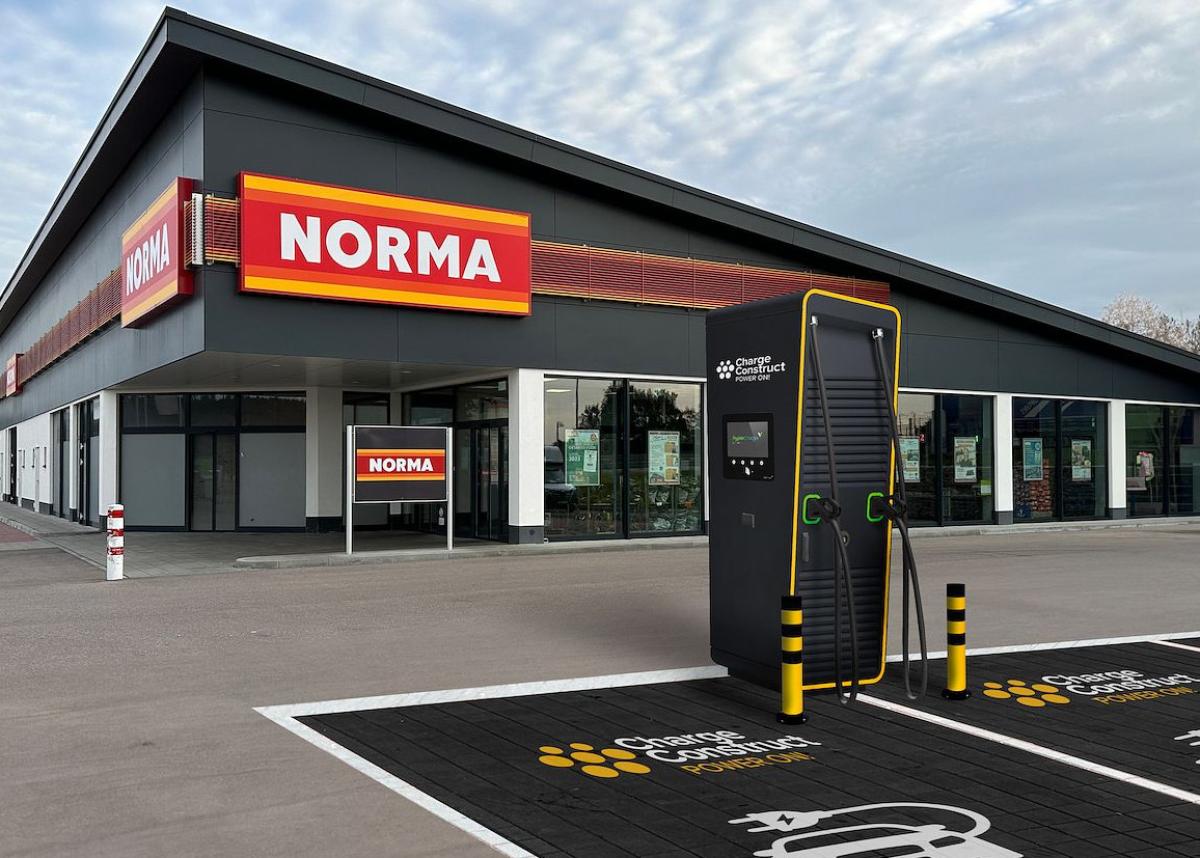 Charge Construct stattet NORMA mit Schnellladeinfrastruktur aus