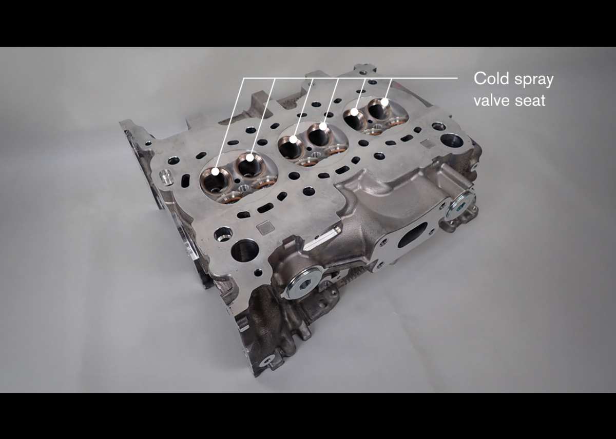 Nissan führt Kaltgasspritzverfahren für Ventilsitze im neuen e-Power Motor ein