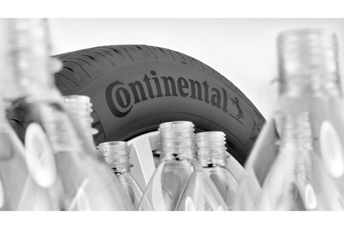 Continental bringt recyceltes Gummi, Reishülsen und PET-Flaschen in die Reifenproduktion