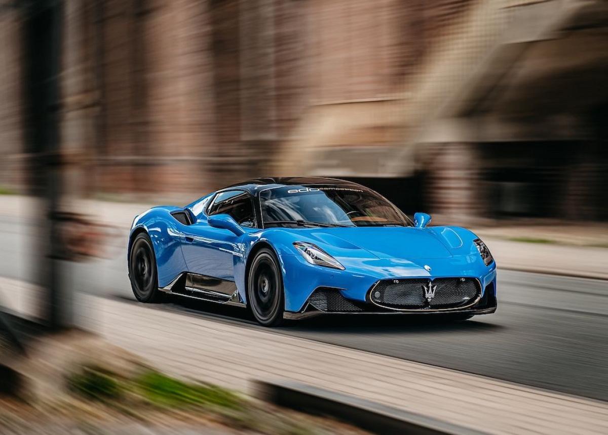 Edeltuner Edo competition bereift veredelten Maserati MC20 mit Continental-Reifen