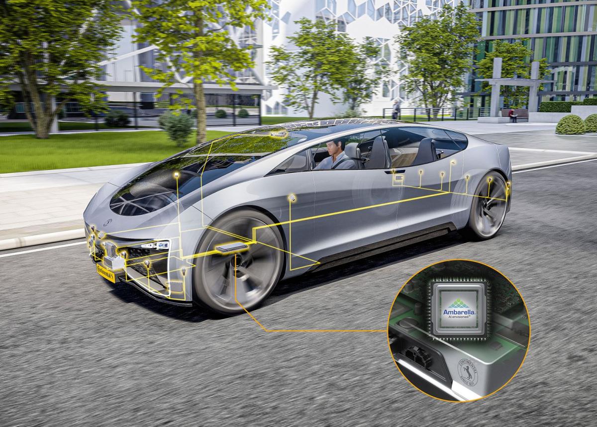 Continental integriert Ambarellas skalierbare System-on-Chip-Familie in Fahrerassistenzsysteme