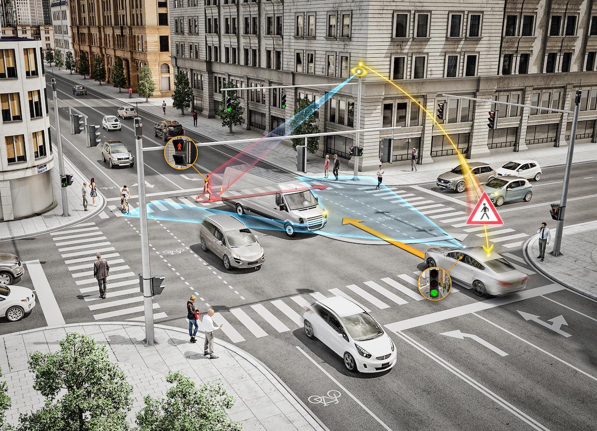 Elektrisches Ampel Ampel Sicherheits Straßenschild mit Ton und