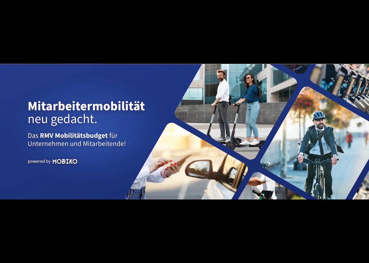 Bonus für Arbeitnehmende: RMV und zwei weitere Unternehmen testen Mobilitätsbudget