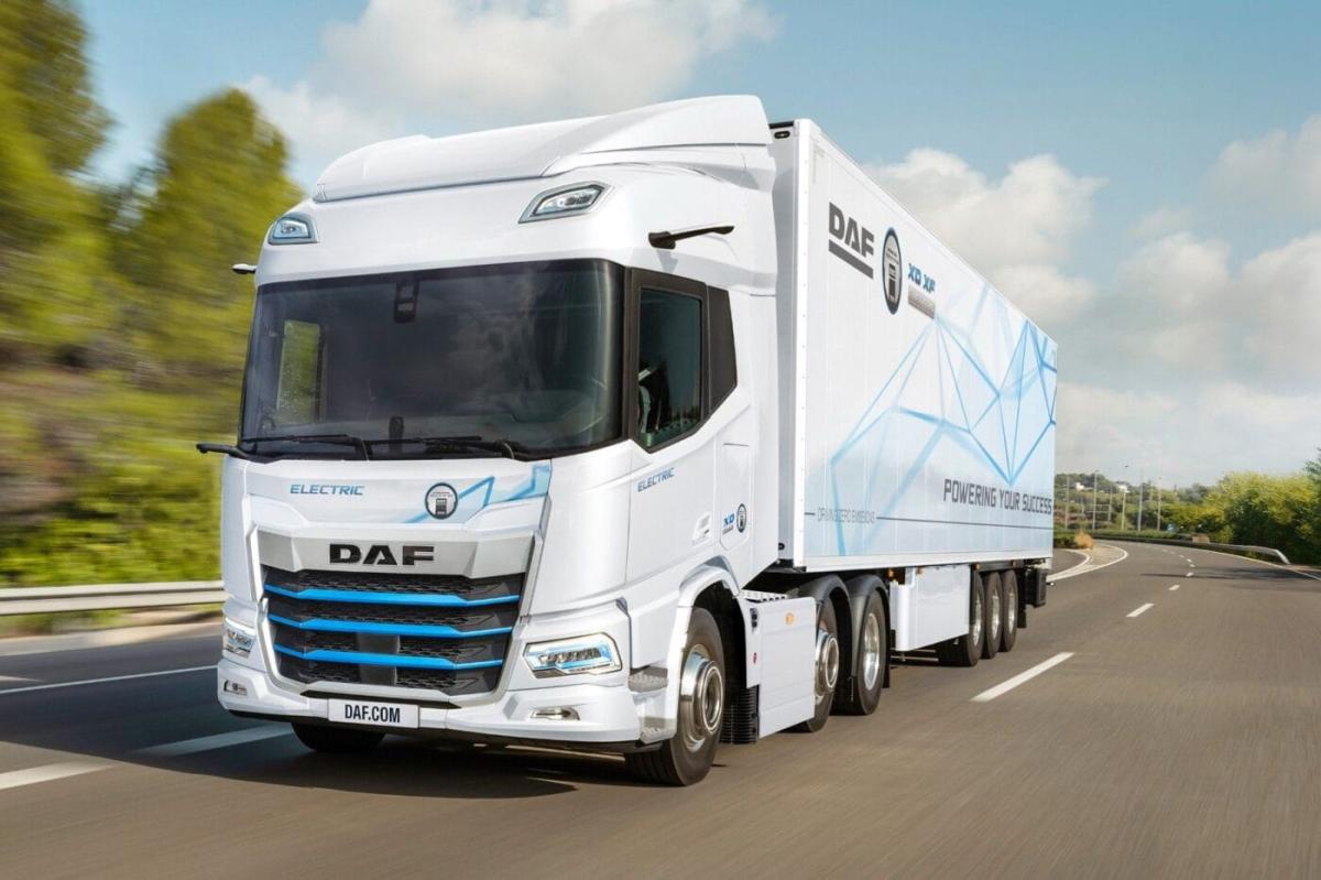 DAF erweitert E-Lkw-Sortiment um weitere Achsformeln