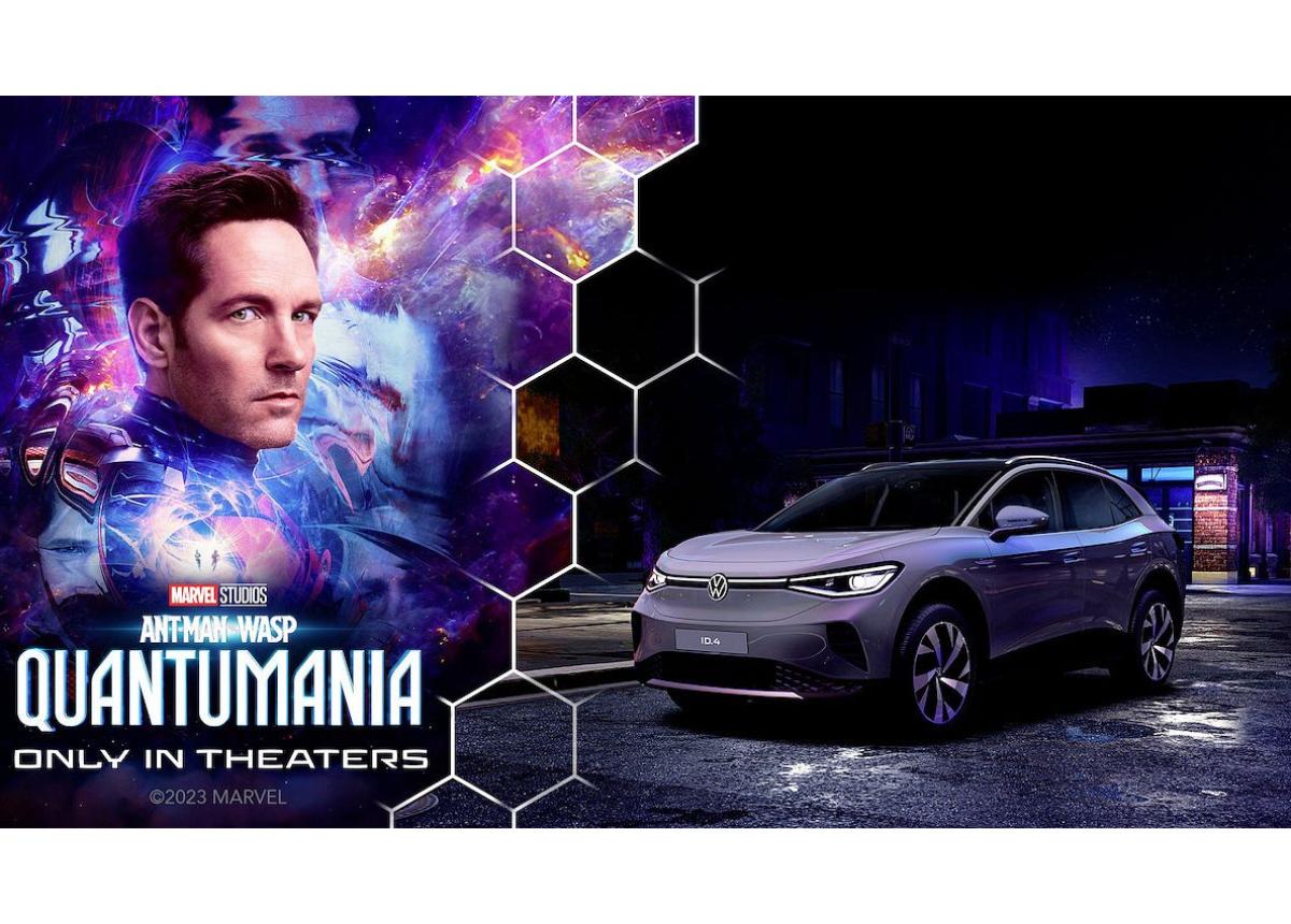 Volkswagen startet anlässlich von  „Ant-Man and The Wasp: Quantumania“  eine elektrisierende Zusammenarbeit mit den Marvel Studios