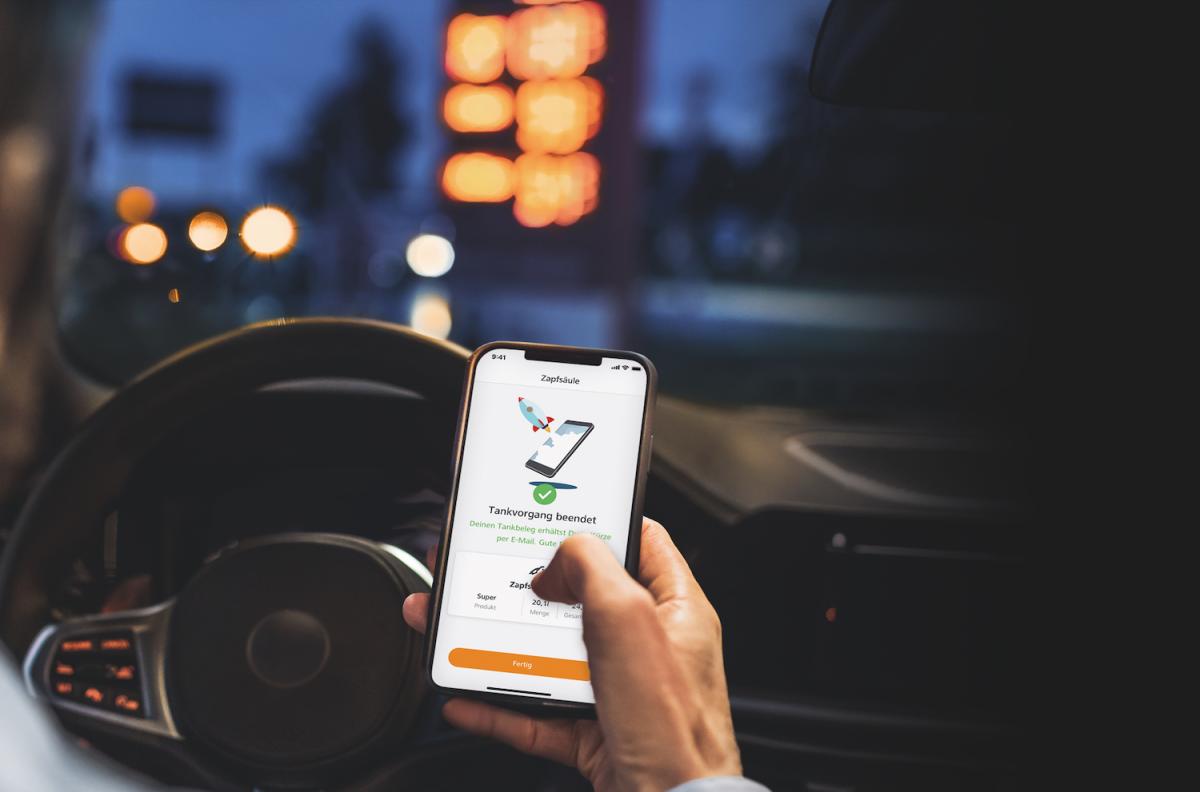 Neues Feature der DKV App ermöglicht mobiles Tanken