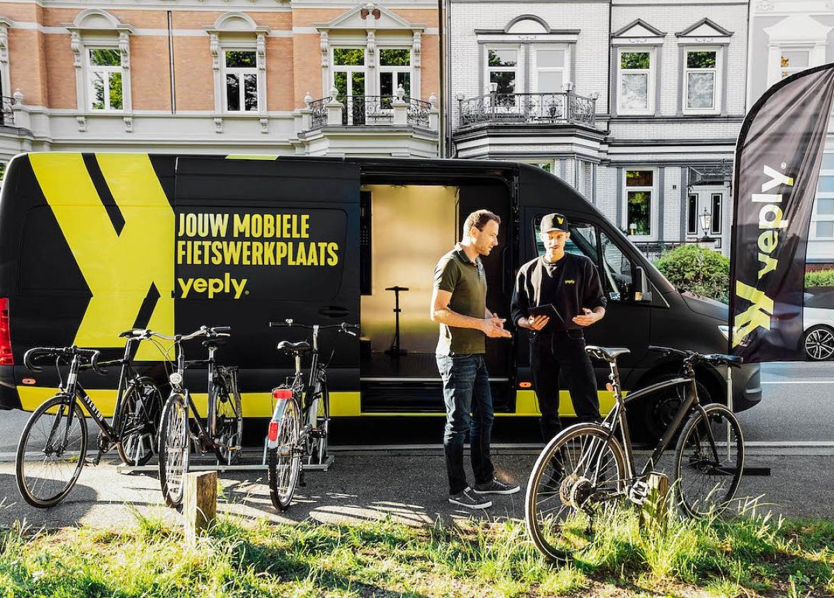 DOCKR verkündet Zusammenarbeit mit der mobilen Fahrradwerkstatt Yeply für den deutschen Markt 