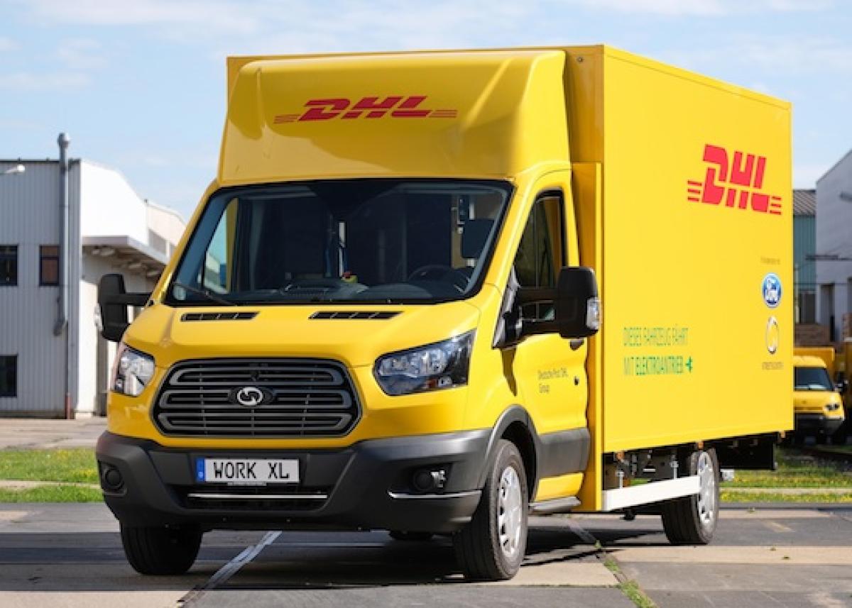 E-Transporter von Ford und Deutscher Post 