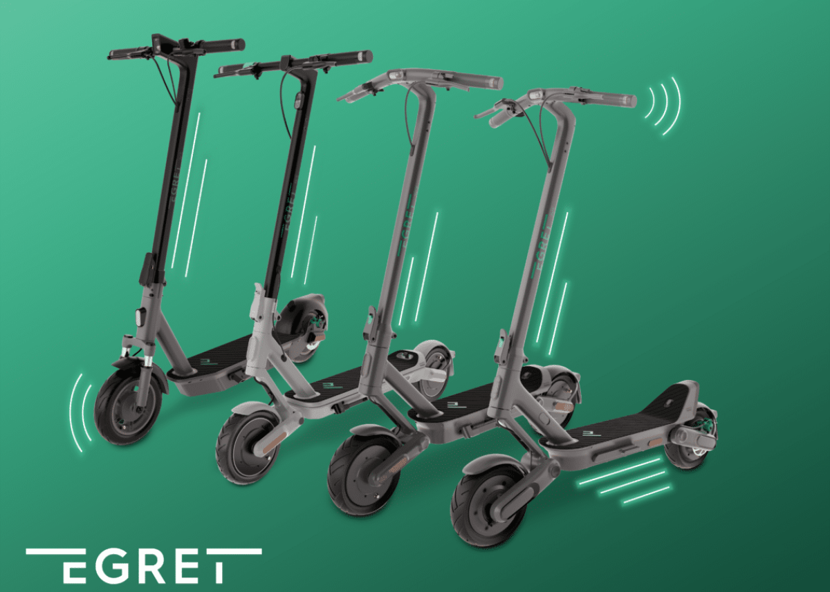 Neue E-Scooter bis 1.500 W Spitzenleistung: Egret stellt Ey! Family „powered by Yadea“ vor