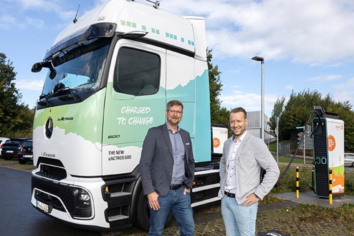 Enervie und Jürgens unterstützen Gewerbe bei E-Lkw-Integration