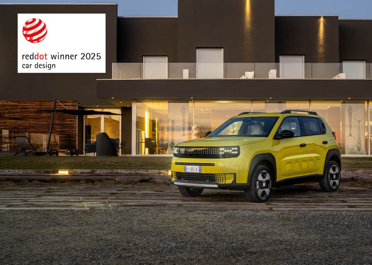 Neuer Fiat Grande Panda erhält renommierte Design-Auszeichnung „Red Dot Award“