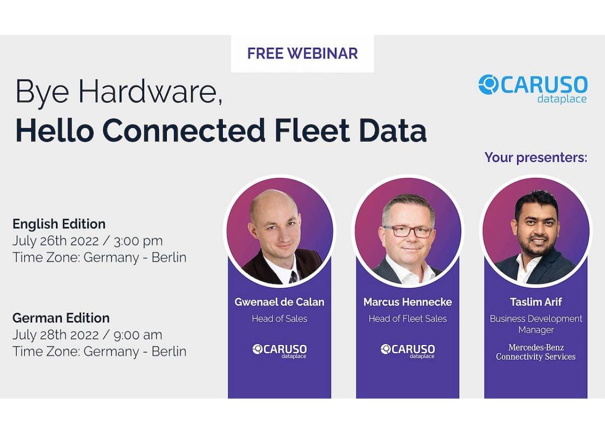 Webinar: Bye Hardware, Hello Connected Fleet Data
