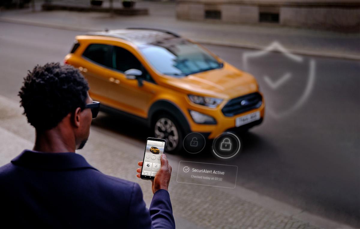 Neues Ford-Sicherheitssystem SecuriAltert