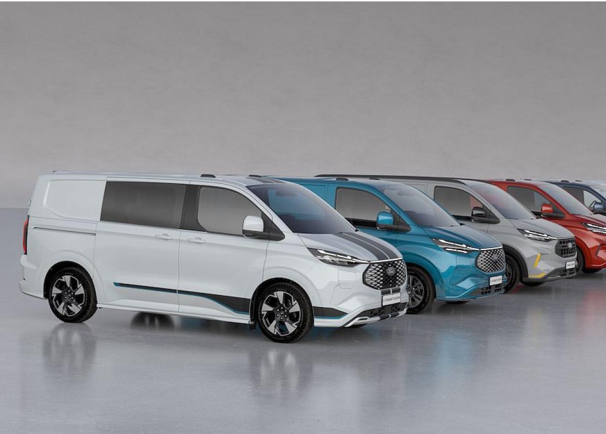 IAA Transportation: Ford Pro stellt neuen E-Transit Custom und digitale Lösungen vor